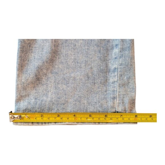 Anthropologie | Unpublished Jeans - Rae Olympic - High Rise Straight, Size 27 - Picture 10 of 10